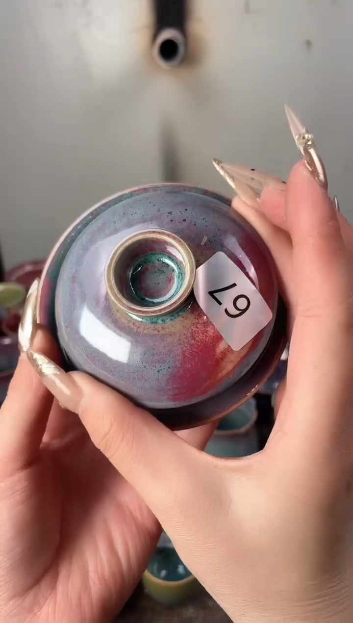 【闪购商品】摆件钧瓷手工茶器窑变