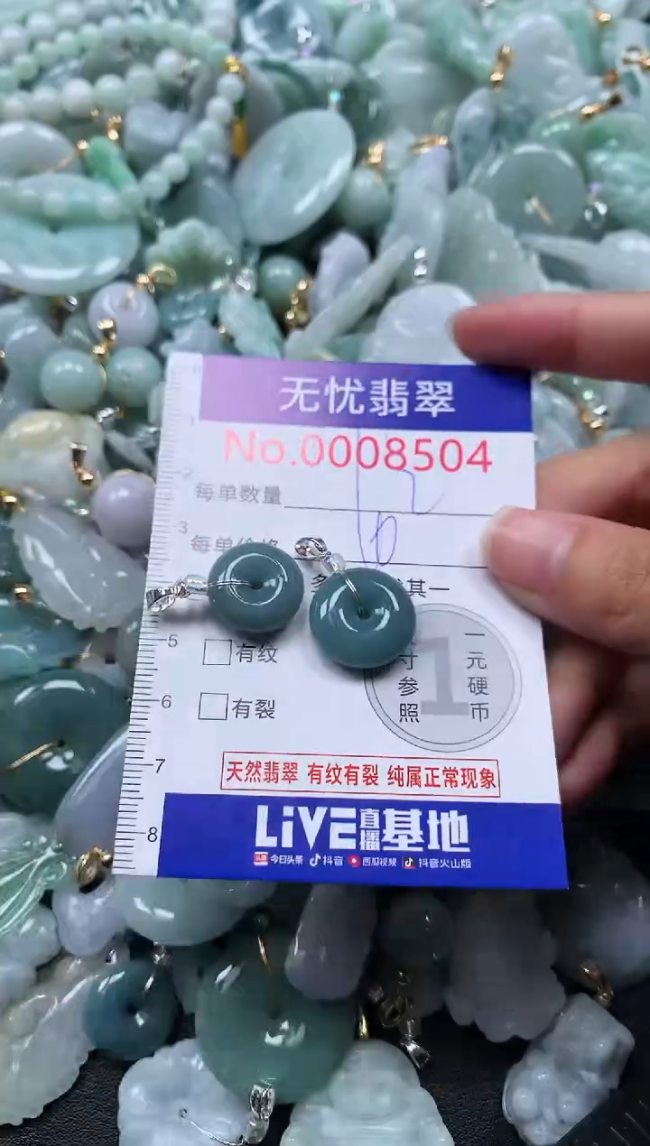 颈饰未镶嵌翡翠8504