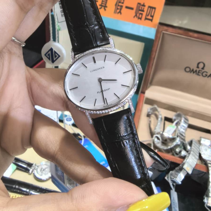 95新 Longines/浪琴 手动机械后钻28.5mm/公价32999/w10515