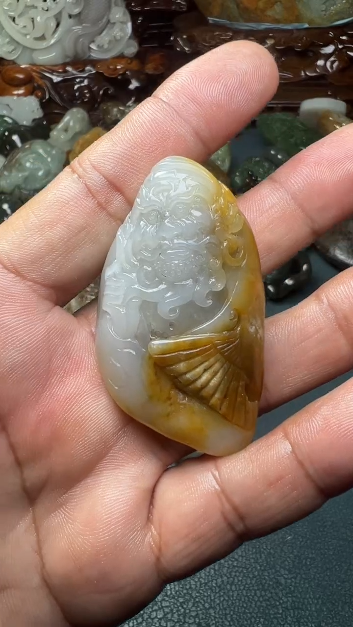 未镶嵌和田玉把件-