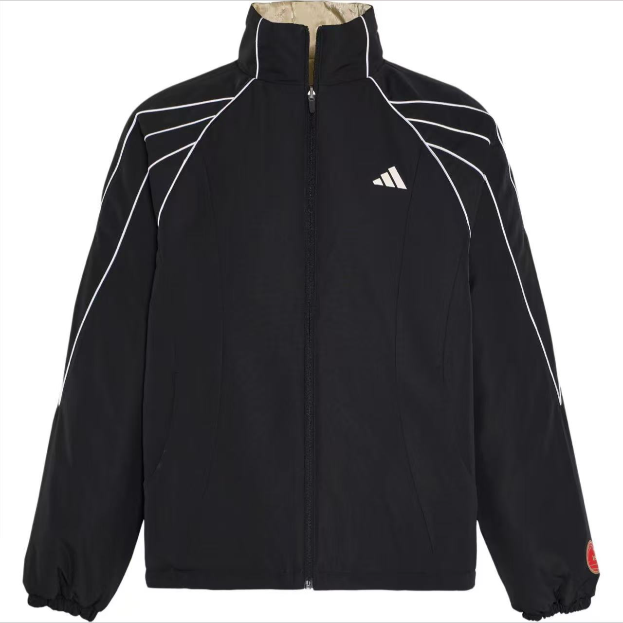 阿迪达斯/adidas男子新年马年双面穿梭织外套 KT0618