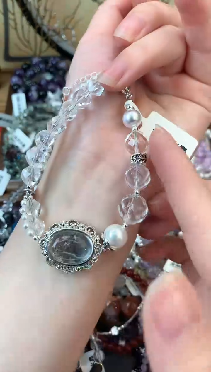 【闪购商品】水晶手链未镶嵌120手串