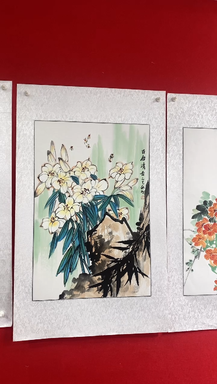 国画SP霞璐苏盼老师作品