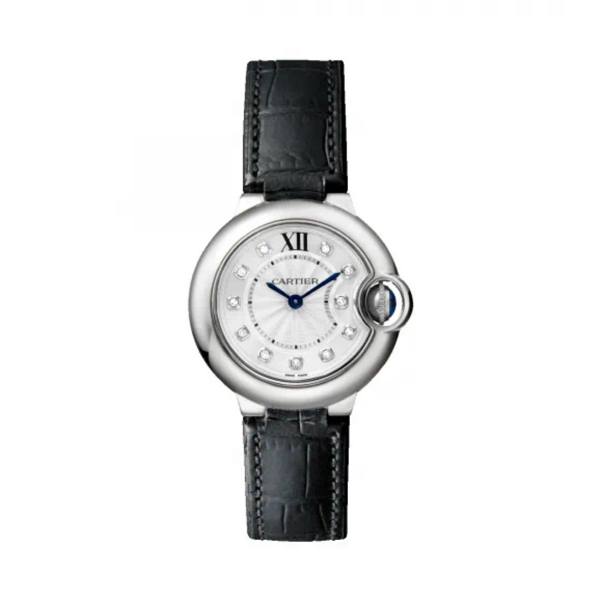 99新 Cartier/卡地亚 蓝气球w4bb0008女表28mm名表石英女士时尚