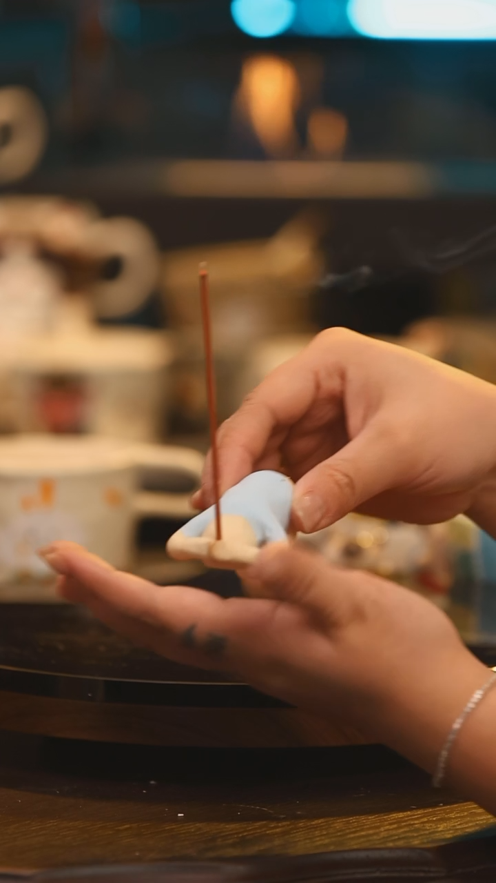 【闪购商品】摆件景德镇高温釉下彩手绘