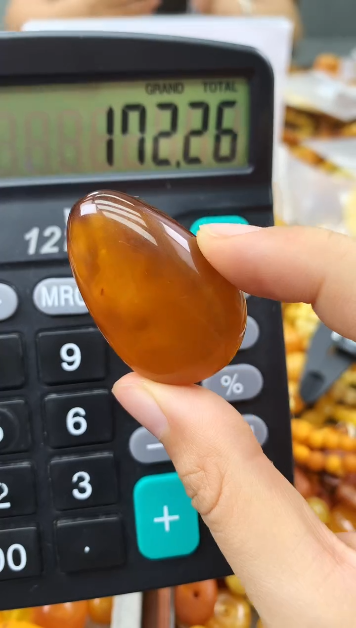 未镶嵌琥珀珠宝奇石108