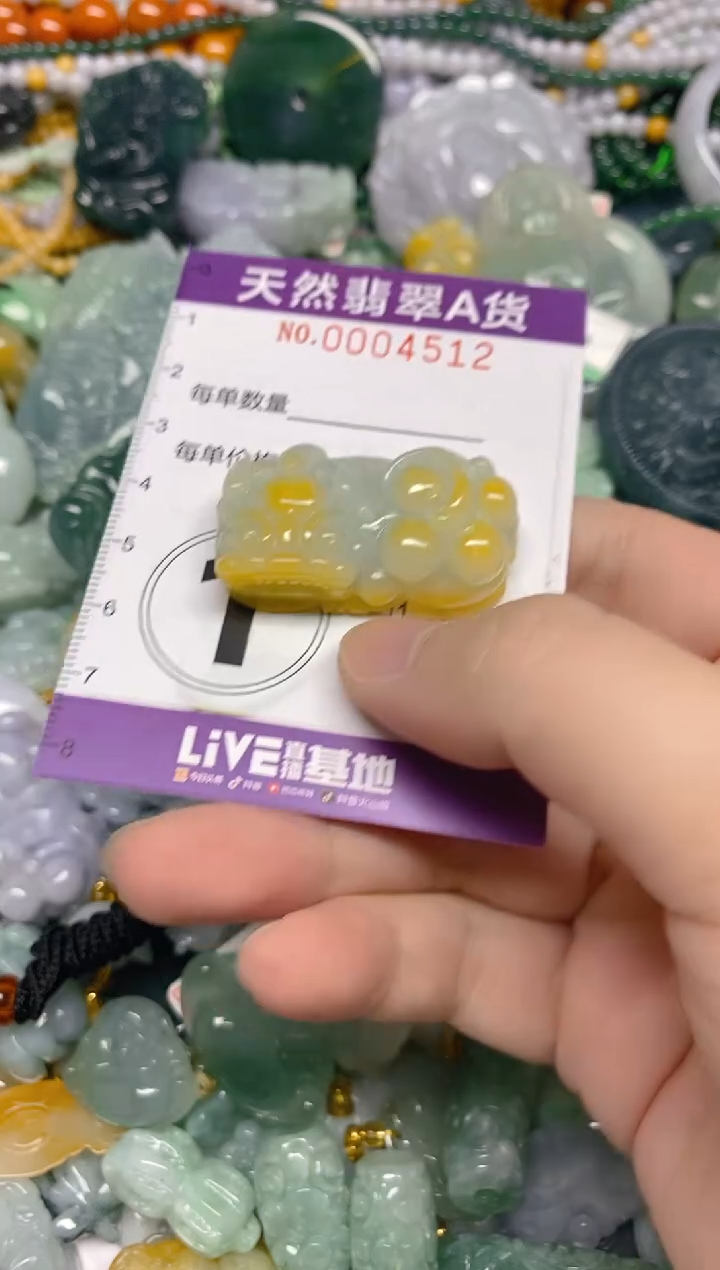 颈饰未镶嵌翡翠0004512