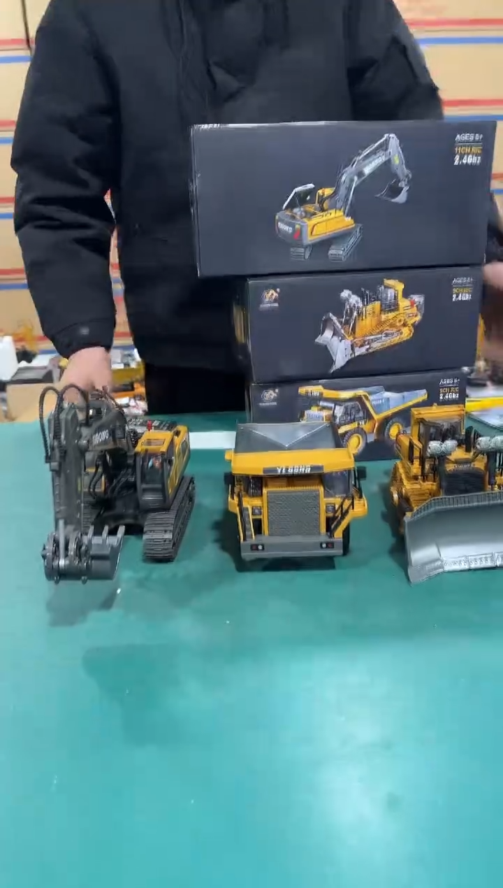 亿工258C挖掘机258E自卸车258F推土车三件套