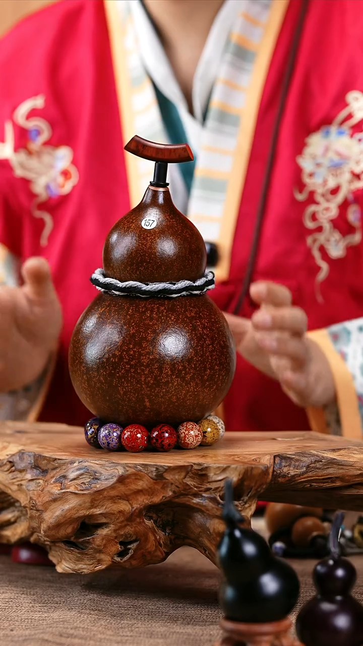 【闪购商品】157—光岳葫天然大漆酒葫芦不含漆珠