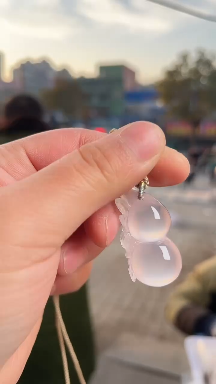 【闪购商品】芙蓉石吊坠(赠链)未镶嵌天然葫芦多样性发一