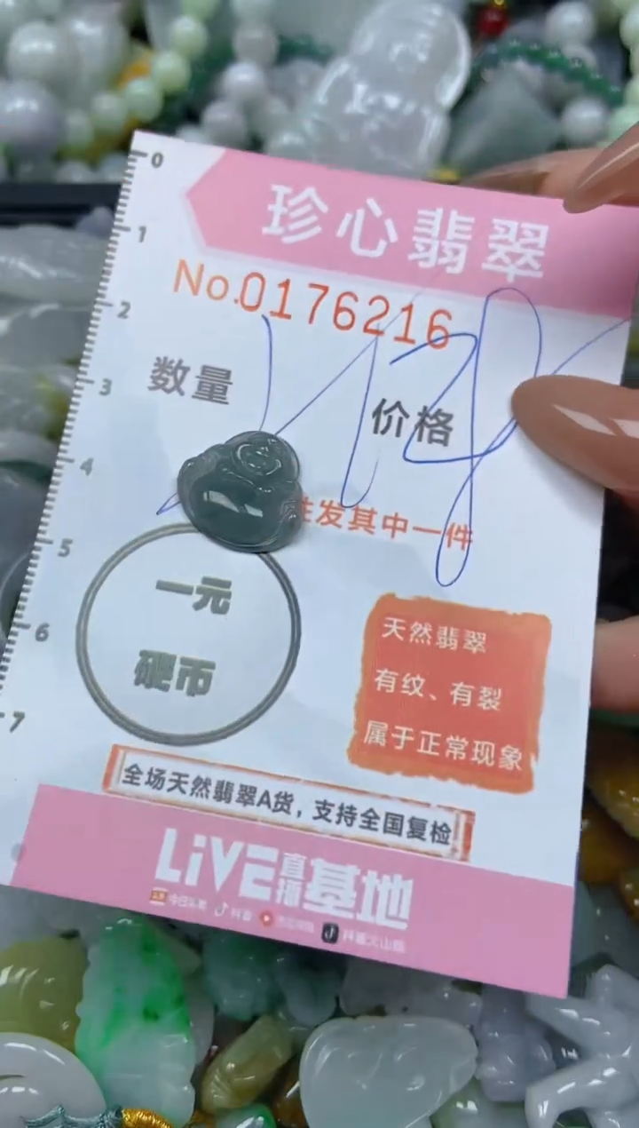 【闪购商品】翡翠颈饰未镶嵌闪购0176216多样性发其一