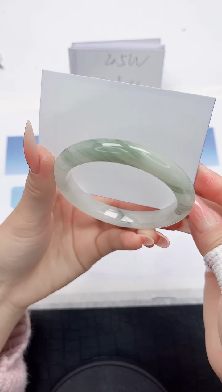 【闪购商品】石英质玉手镯未镶嵌L225-58