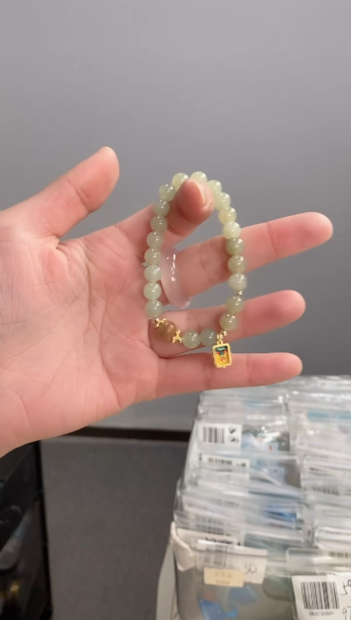 【闪购商品】和田玉（糖玉）手链未镶嵌手串