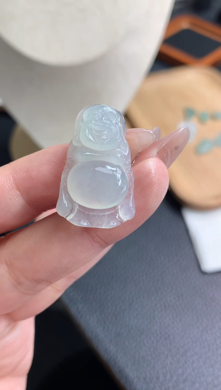 【闪购商品】定制翡翠未镶嵌站佛