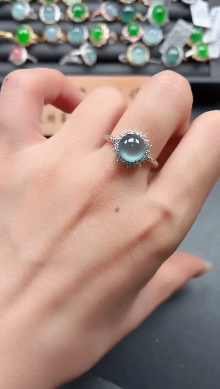 未镶嵌戒指翡翠1111