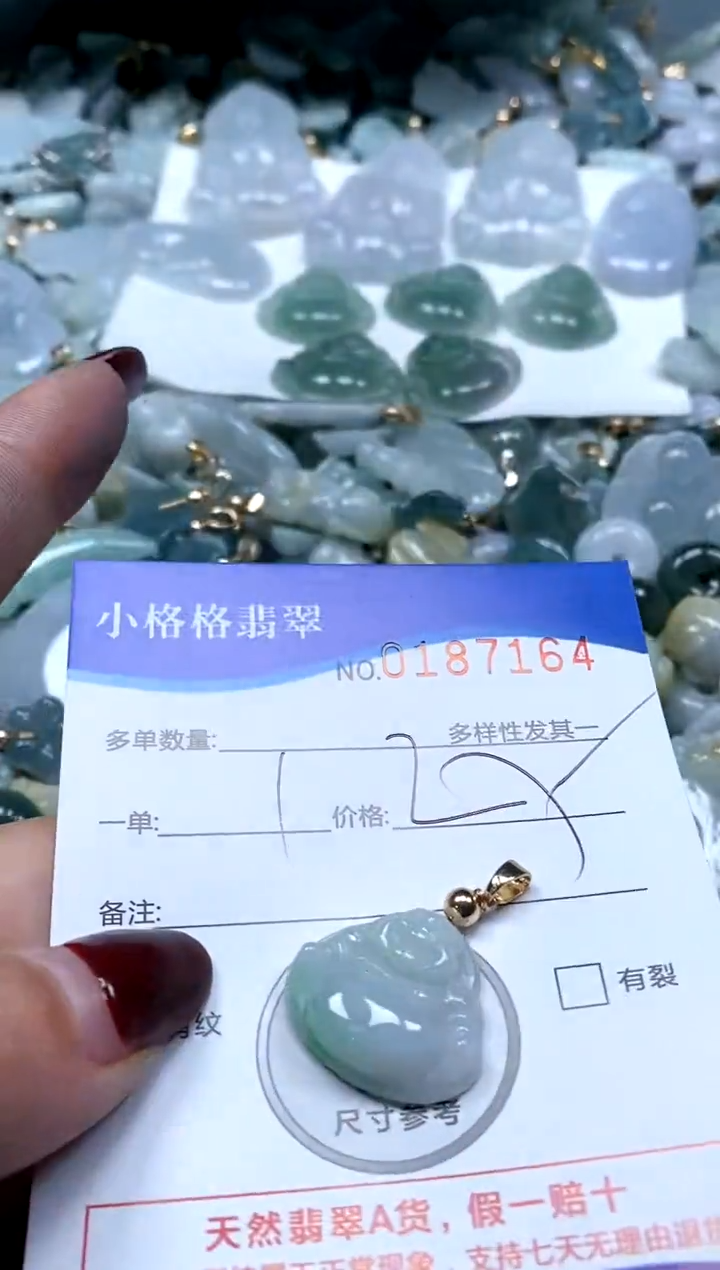 【闪购商品】翡翠颈饰未镶嵌闪购商品0187164