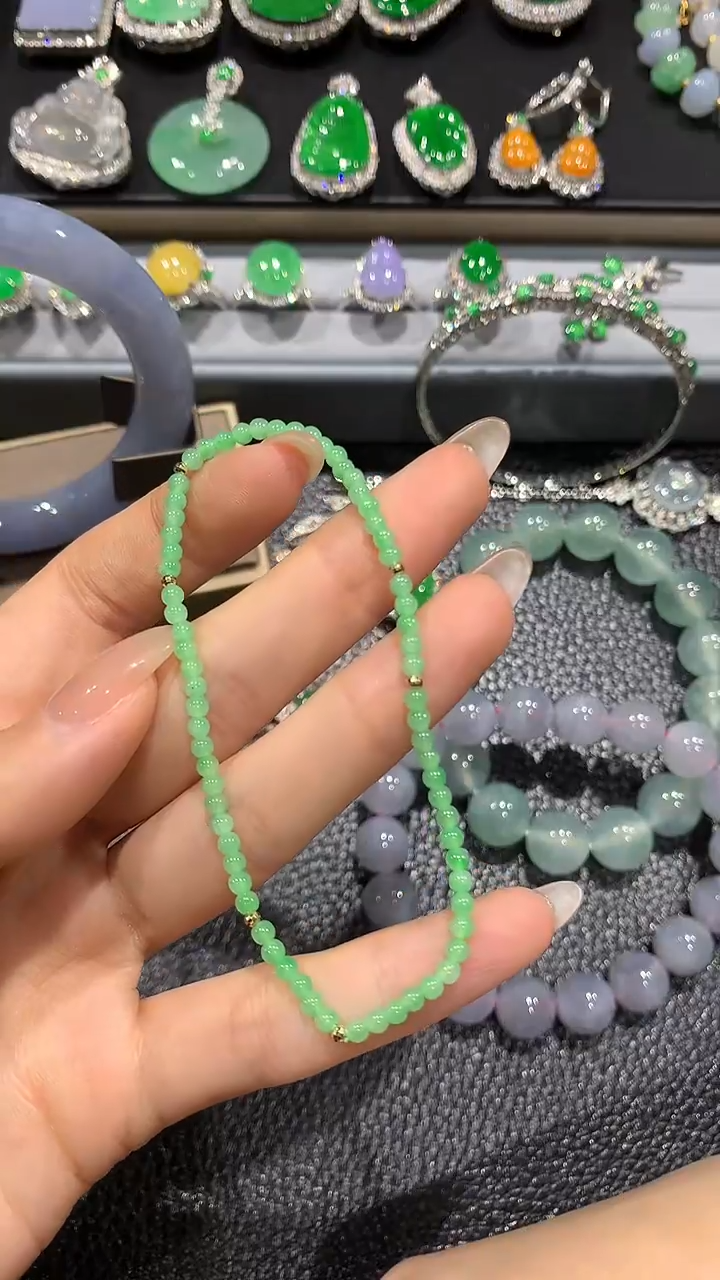 【闪购商品】翡翠手链未镶嵌1团购