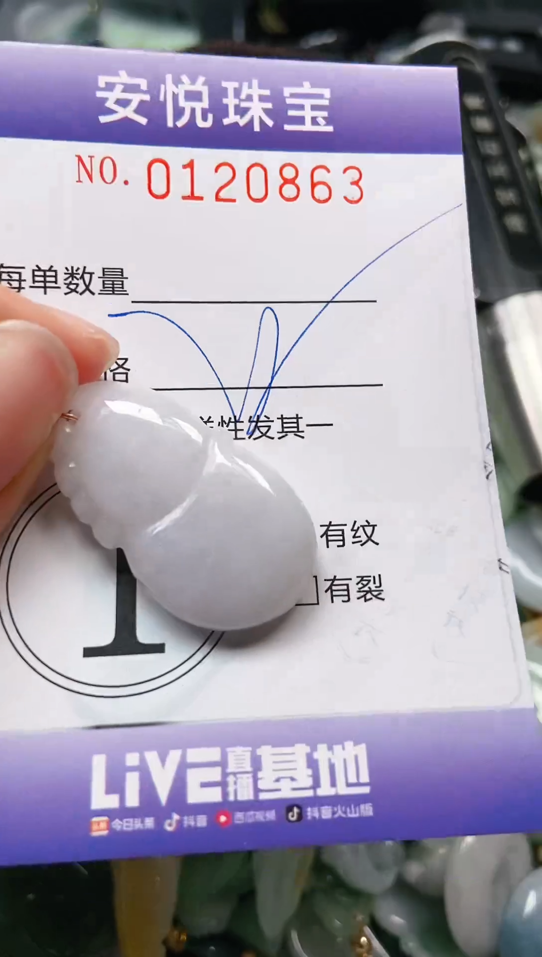 【闪购商品】翡翠颈饰未镶嵌闪购0120863