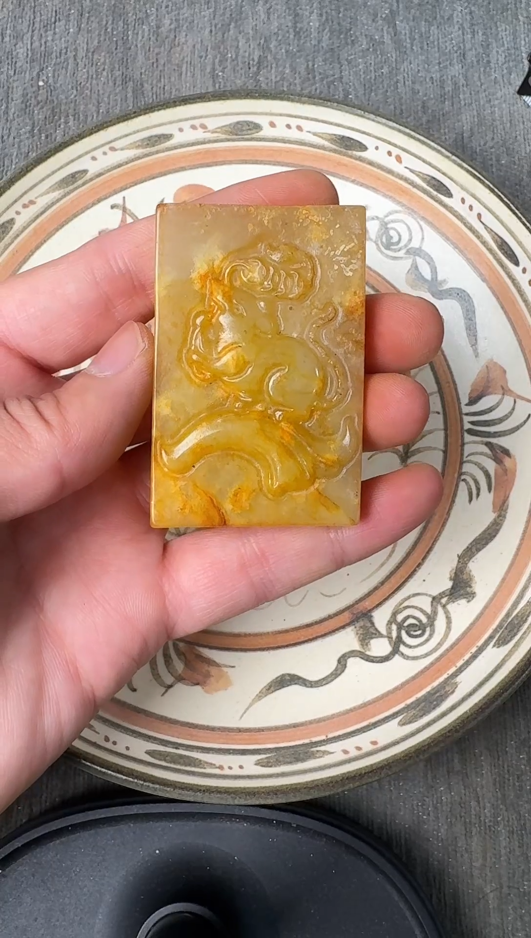 未镶嵌和田玉把件微瑕88888