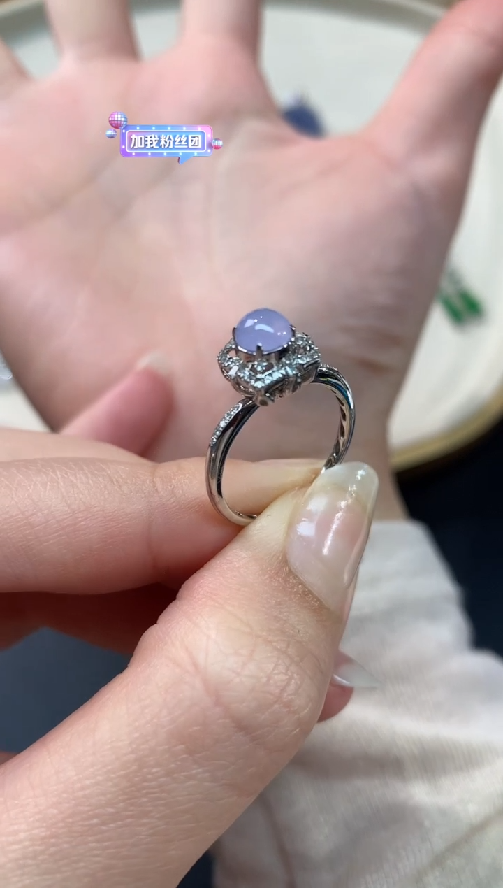 【闪购商品】翡翠戒指18K金镶嵌A346多样性发一件|2980