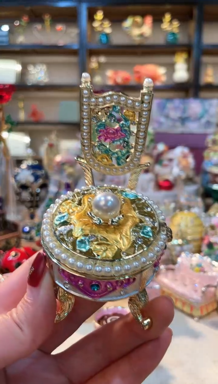 【闪购商品】珐琅彩首饰盒精致