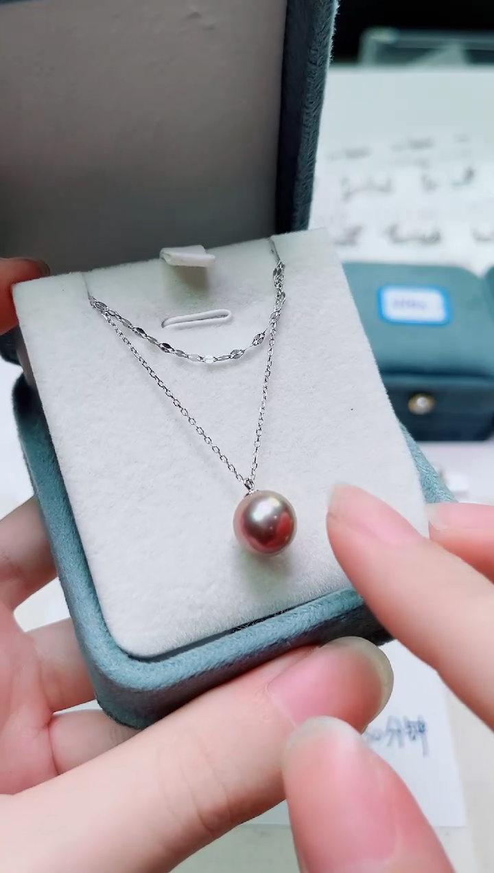 银S925镶嵌其他淡水珍珠多样性发一2098