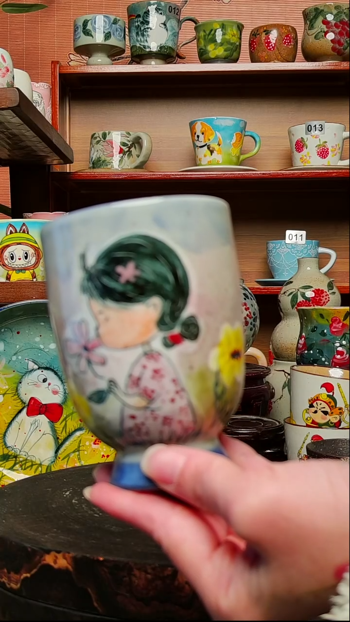 摆件陶景德镇高温创意陶瓷有瑕