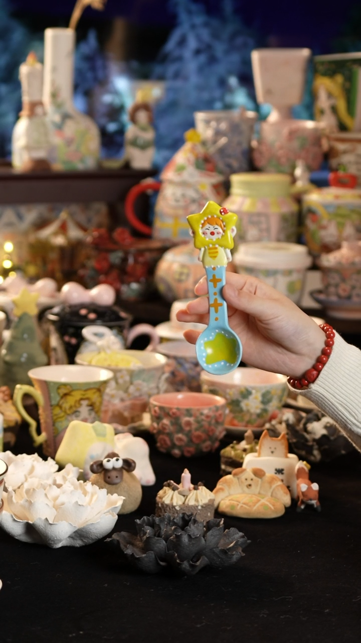 其他陶景德镇釉下彩手绘设计师款陶瓷