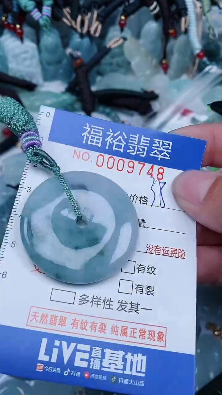 【闪购商品】翡翠颈饰未镶嵌...0009748