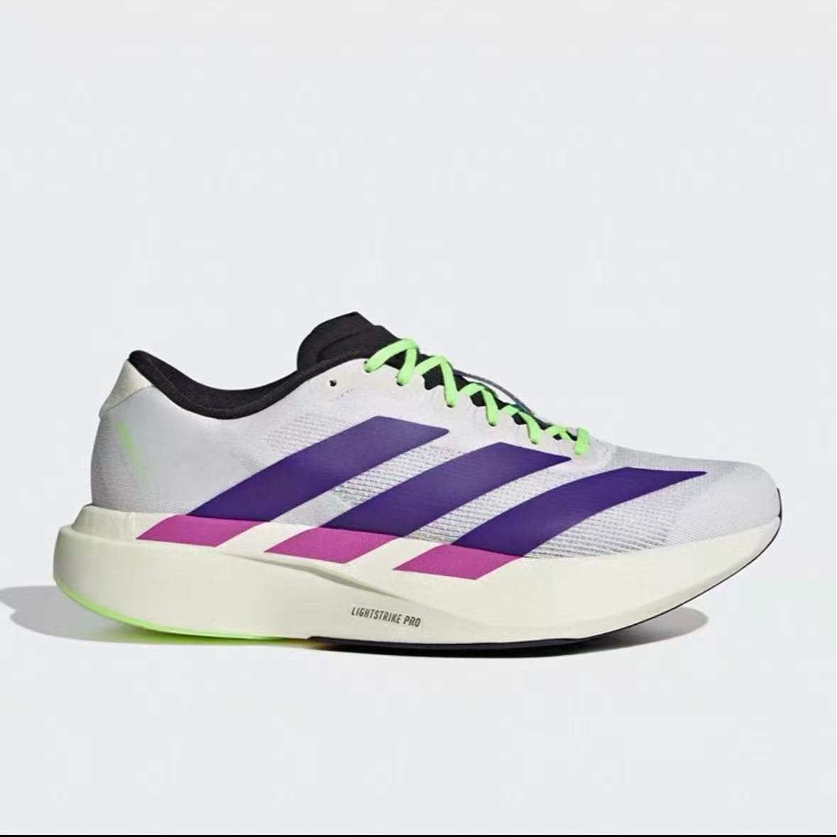 ADIZERO EVO SL 超轻缓震回弹训练轻盈竞速马拉松运动鞋JS4495