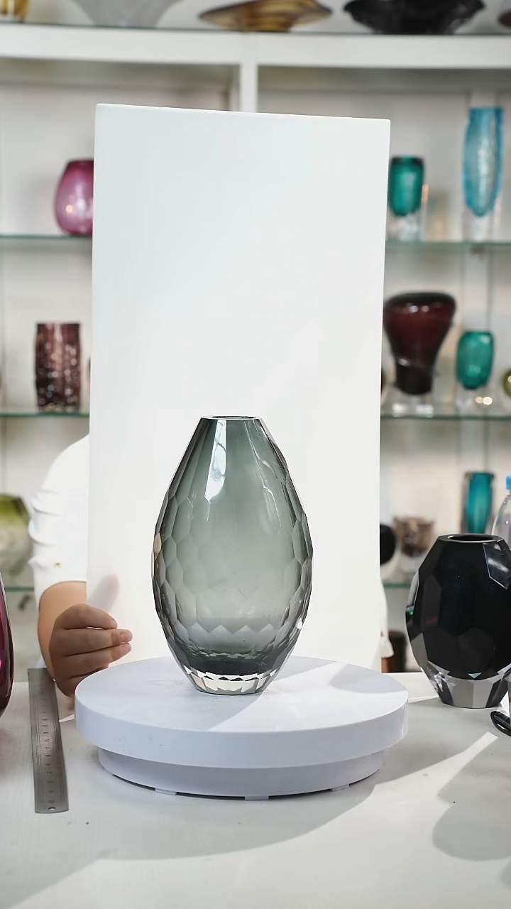 28高轻奢琉璃花器福利正常手工痕迹