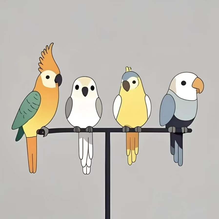 手养亲人可学技能能互动的活体鹦鹉雏鸟宠物