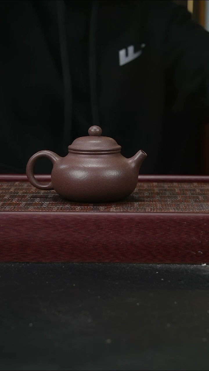 茶壶紫砂lzx全砂天青 容天