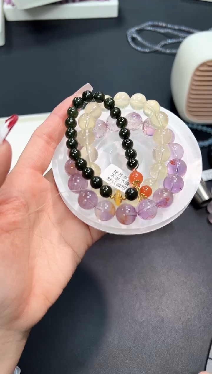 【闪购商品】水晶手串未镶嵌15J多样性发其一/1组默认微瑕