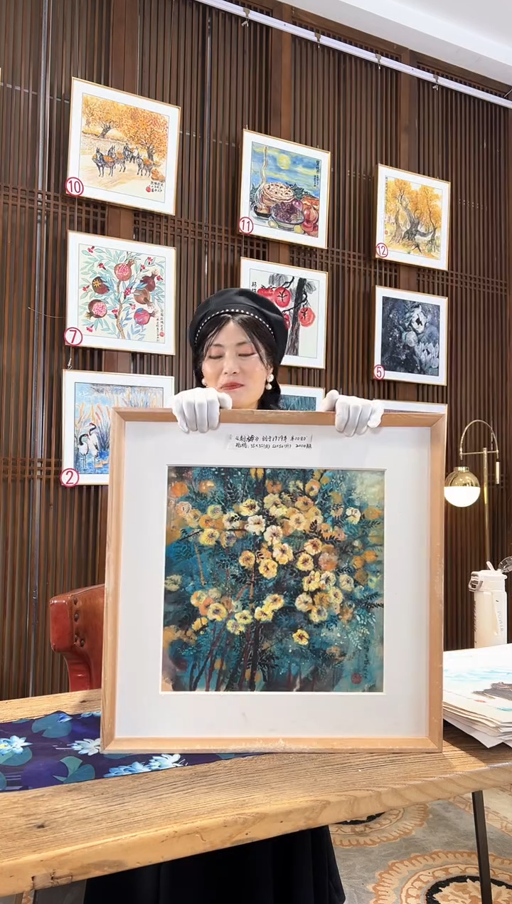 版画耿玉琨名章限量版画S