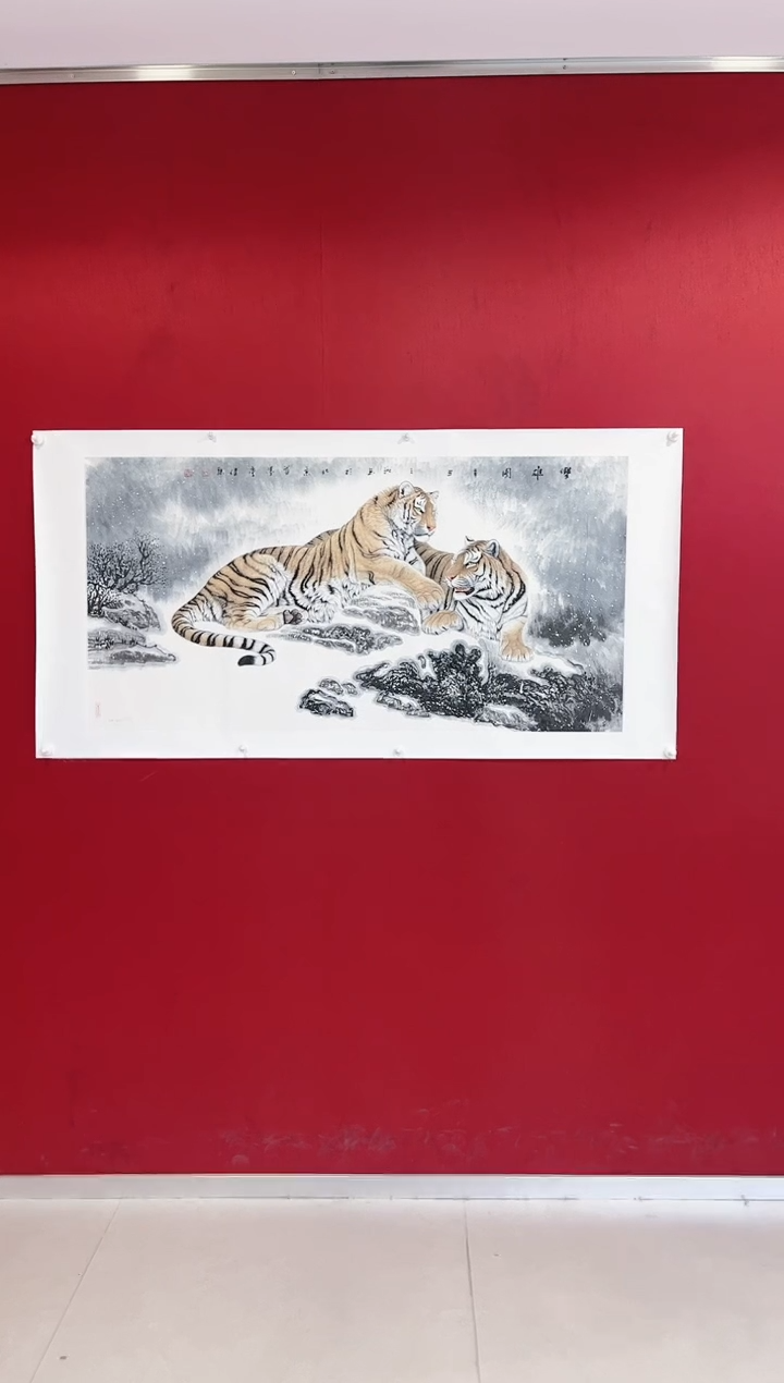 【闪购商品】国画蓝健康老师画作