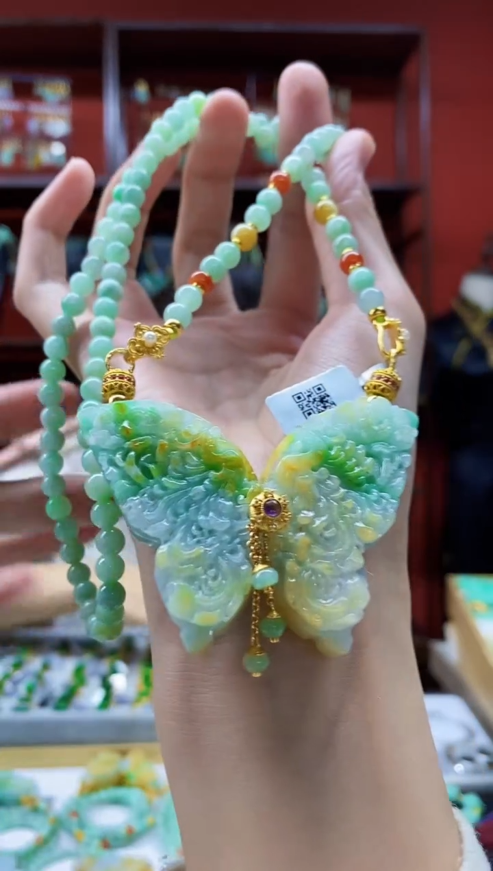 颈饰未镶嵌翡翠翡翠吊坠