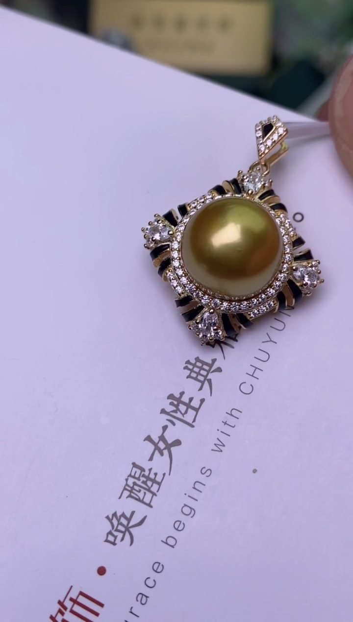 【闪购商品】海水珍珠颈饰银S925镶嵌12-13