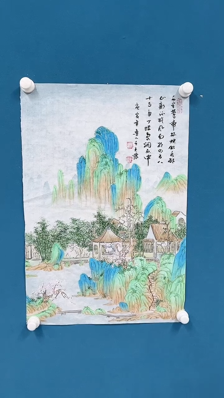 【闪购商品】国画2.8-甄选-王夫怀-四尺三开-42