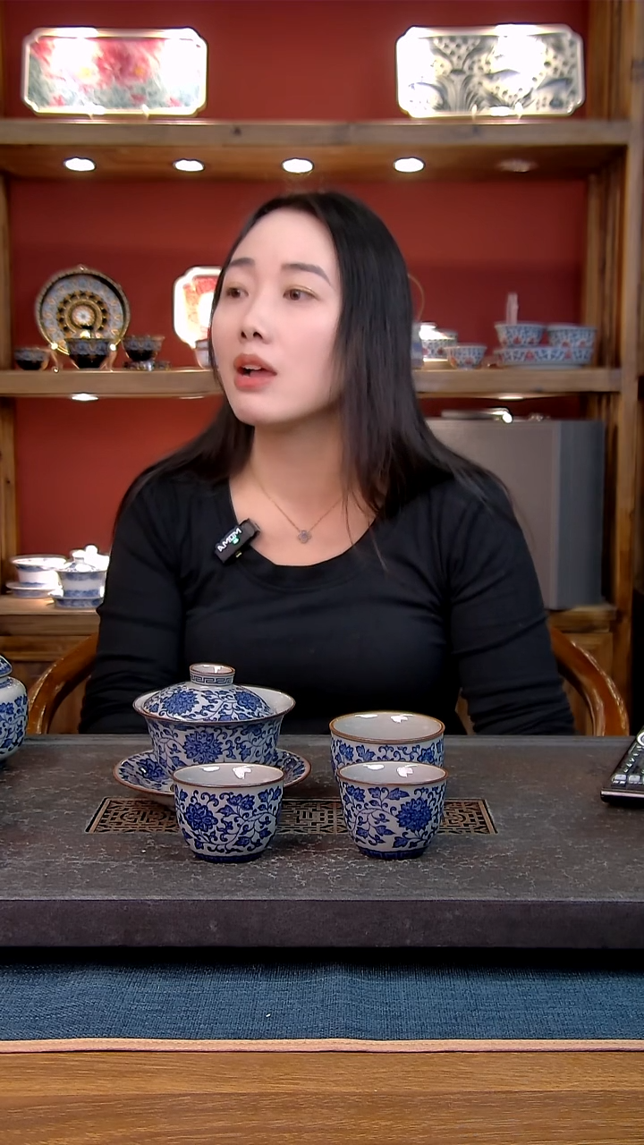 简装家用款4件套 老陶泥开片纹陶瓷茶具