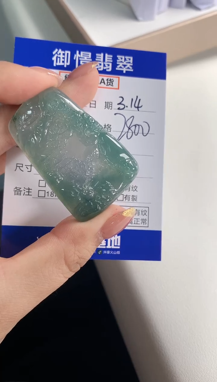 【闪购商品】翡翠未镶嵌颈饰34           