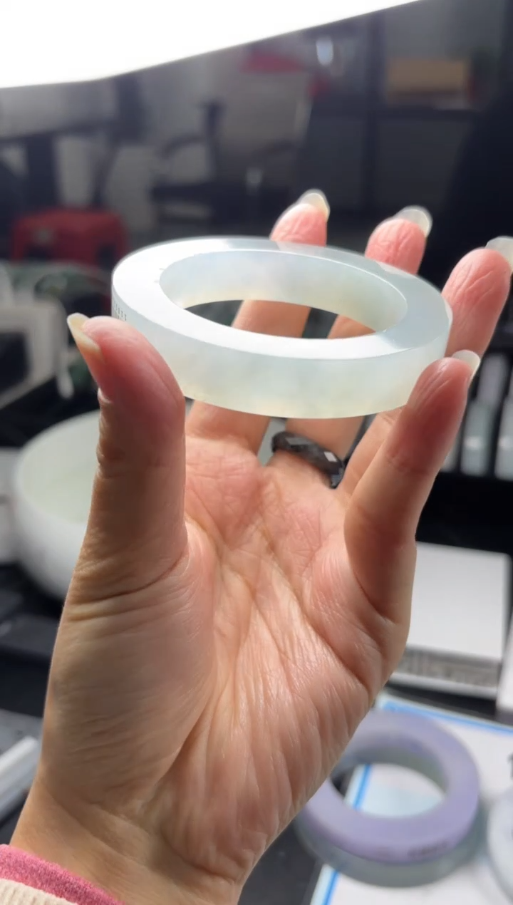 【闪购商品】定制翡翠定制手镯不退不换未镶嵌定制手镯不退不换