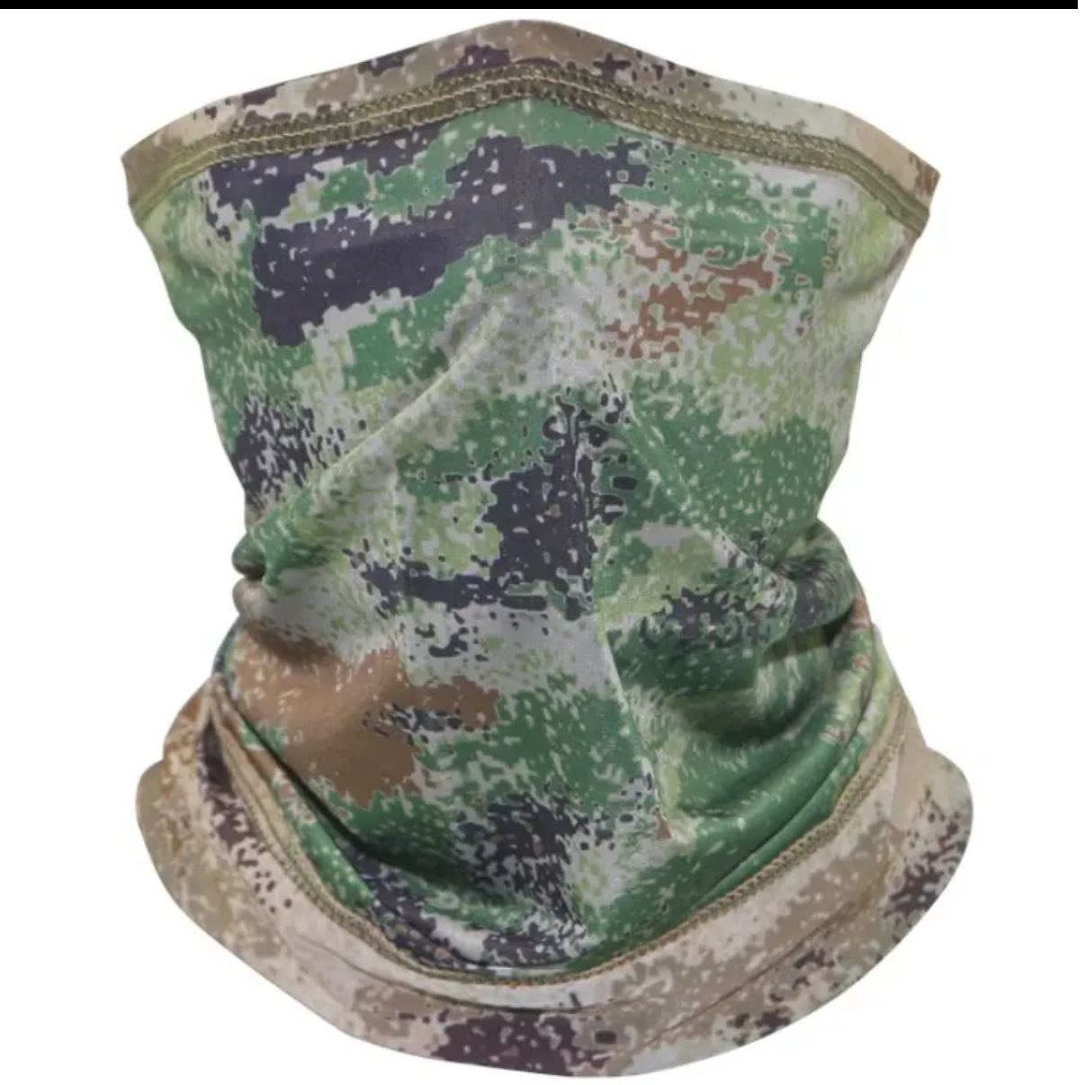 迷彩双面冰丝防晒围脖新式丛林荒漠星空印花面罩防风沙透气