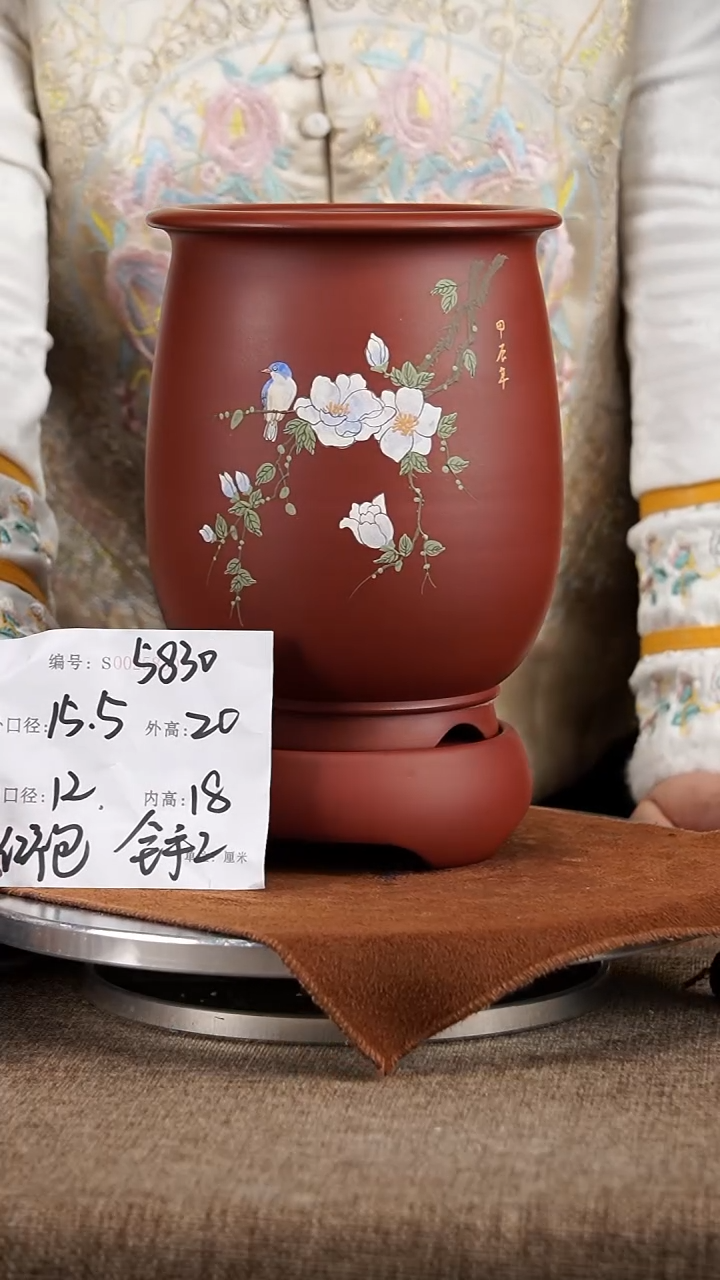 【闪购商品】紫砂花盆紫砂花盆5830