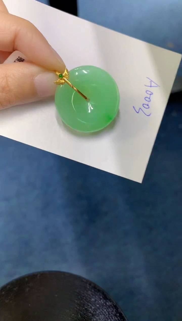 【闪购商品】翡翠颈饰18K金镶嵌000000000