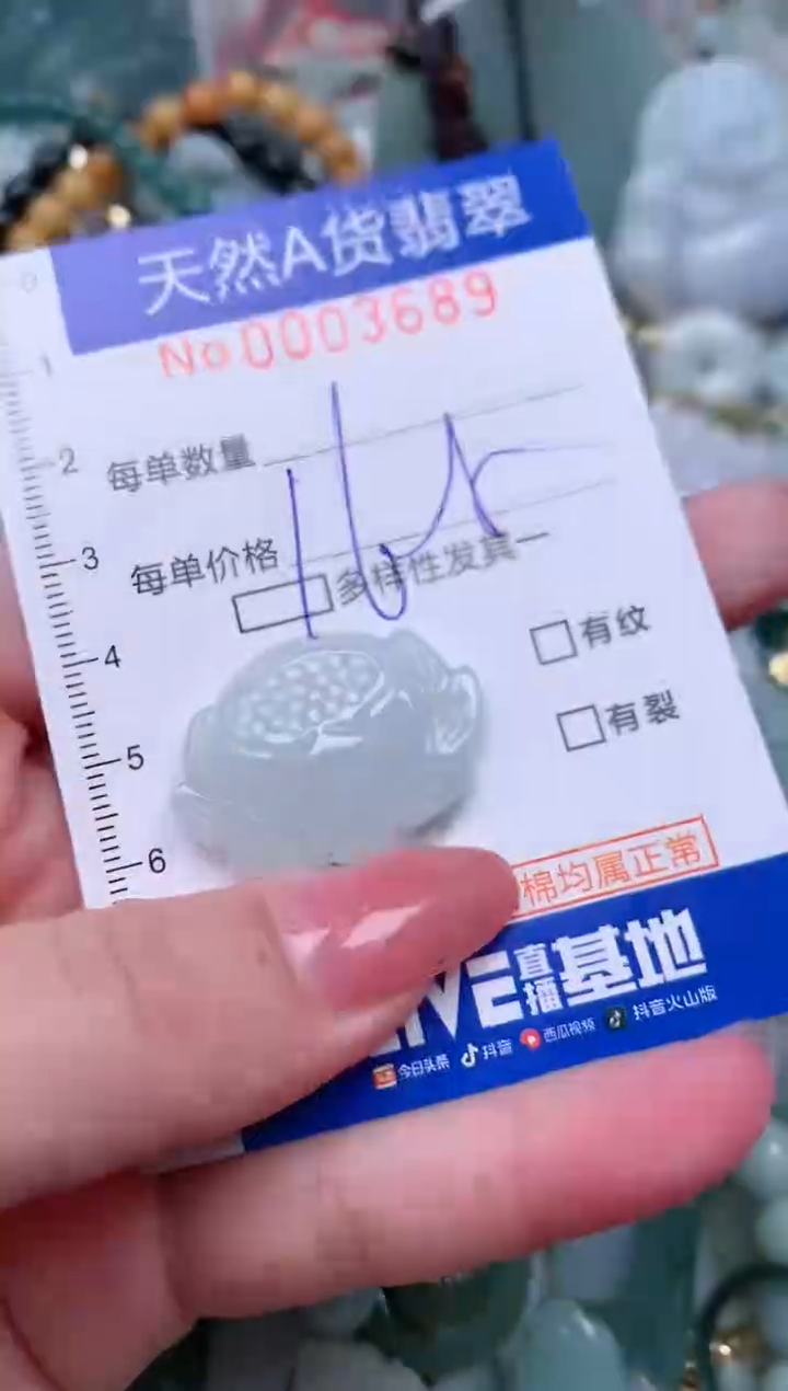 【闪购商品】翡翠颈饰未镶嵌00003689