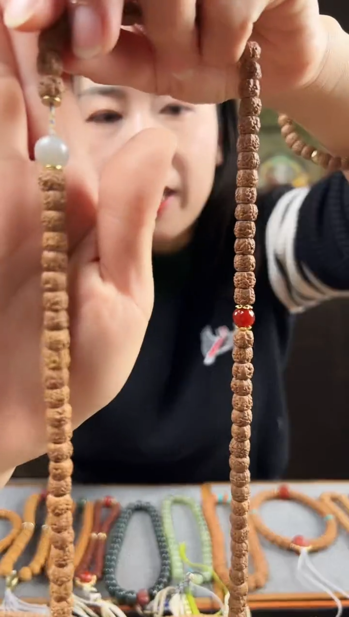 【闪购商品】金刚菩提吊坠藏式佛手108