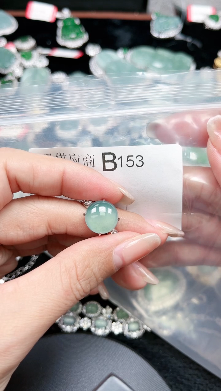【闪购商品】翡翠颈饰未镶嵌153赠皮绳