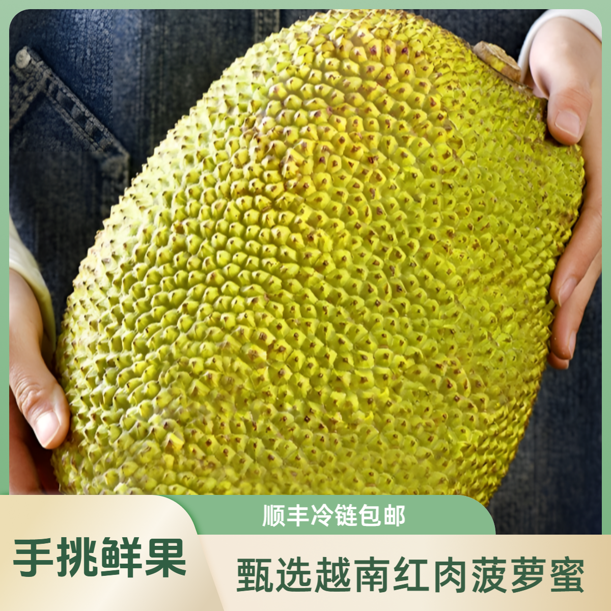 【10-12斤AA大果】越南红菠萝蜜，顺丰包邮 今天拍明天到越南