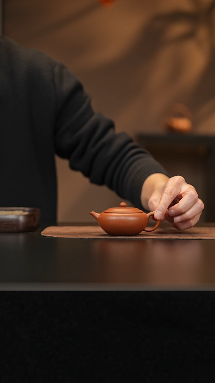 【闪购商品】紫砂茶杯允禾斋wzht 朱泥 衣钵